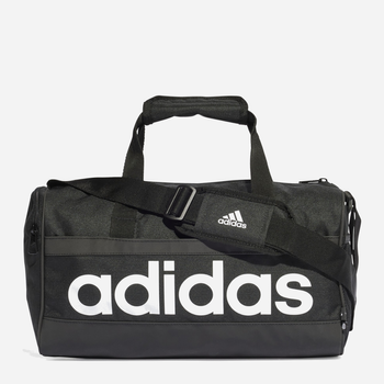 Спортивна сумка тканинна Adidas Linear Duffel XS HT4744 Чорна (4066751016253)