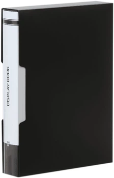 Папка пластиковая Buromax A4 100 файлов Черная (BM.3633-01)