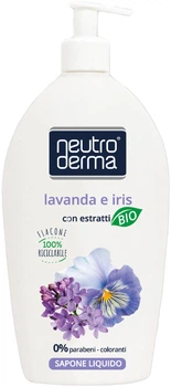 Рідке мило Neutro Derma з органічними екстрактами лаванди та ірису 1 л (8033993194175)