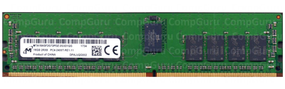 Серверна оперативна пам'ять Micron DDR4 16GB 2400MHz RDIMM 2Rx8 PC4-2400T (MTA18ASF2G72PDZ-2G3D1QG)