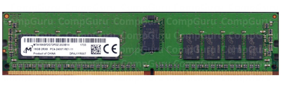 Серверна оперативна пам'ять Micron DDR4 16GB 2400MHz RDIMM 2Rx8 PC4-2400T (MTA18ASF2G72PDZ-2G3B1II)