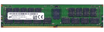 Серверная оперативная память Micron DDR4 32GB 2666MHz RDIMM 2Rx4 PC4-2666V (MTA36ASF4G72PZ-2G6H1QI)
