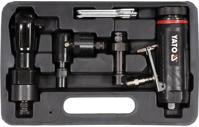 Uniwersalne narzędzie pneumatyczne 3-w-1 YATO 1/2" ciśnienie 0.63 MPa 113 l/min 3 szt. + walizka (YT-09860)