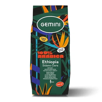 Кофе зерновой Gemini Ethiopia Sidamo Dara 1кг
