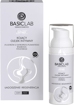 Олія для інтимної гігієни BasicLab Dermocosmetics Intimis Заспокоєння та Регенерація 50 мл (5904639173782)