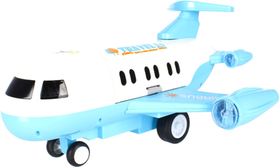 Літак-транспортер Mega Creative Sliper Airport з фігурками (5908275183808)