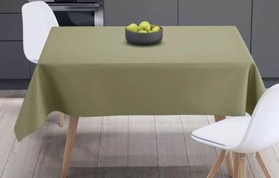Скатерть водоотталкивающая ТЕП Aquastop 150х200 см Olive (С-04189_29835)