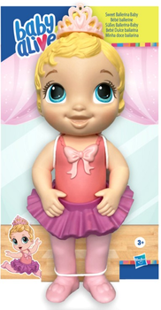 Lalka bobas Hasbro Baby Alive Sweet Ballerina 27 cm (5010993809769)