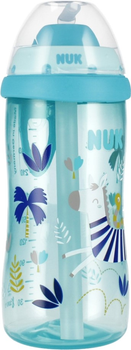 Kubek ze słomką Nuk First Choice Flexi Cup Niebieski 300 ml (4008600439967)