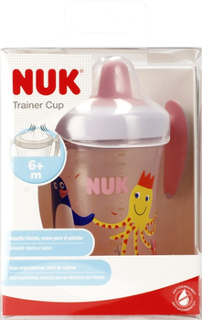 Kubek niekapek Nuk Trainer Cup Różowy 230 ml (4008600441533)