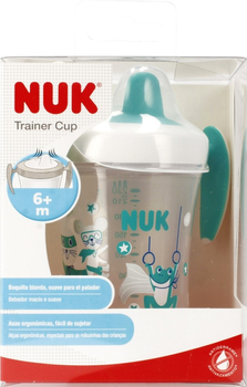 Кружка-непроливайка Nuk Trainer Cup Зелена 230 мл (4008600441540)