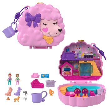 Ігровий набір Mattel Polly Pocket Салон краси пуделя (HKV35)