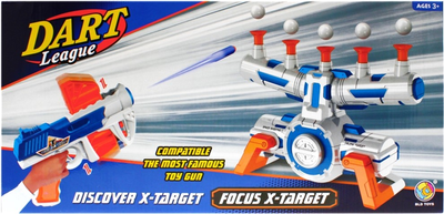 Zestaw do zabawy Mega Creative Dart League Focus X-Target z akcesoriami (5908275185239)