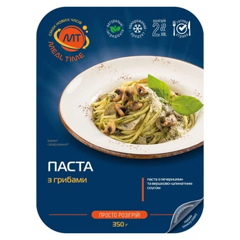 Паста з грибами Meal Time (заморожена) 350г ДР0049