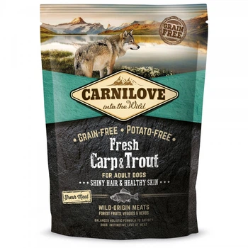 Сухой корм Carnilove Fresh Carp and Trout для взрослых собак всех пород, карп и форель, 1,5 кг(SU_7ED13A4D1E0F)
