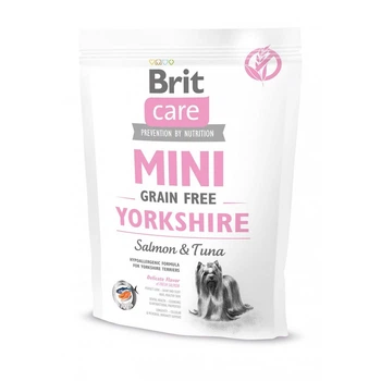 Сухий корм для йоркширських тер'єрів Brit Care GF Mini Yorkshire з лососем 400 г (170780/0206)