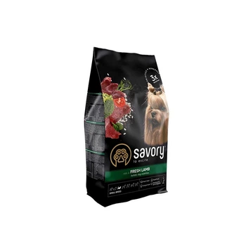 Сухий корм для собак Savory для вибагливих собак малих порід Small Breed Fresh Turkey & Lamb, Індичка та Ягня, 3 кг