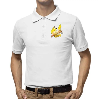 Поло чоловіче Ray "Винищувач демонів pokemon" XXL Білий (MD-29-6707-28-11)