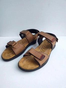 Мужские сандали Clarks, натуральная кожа, размер: 46 (стелька 31 см), цвет: коричневый, арт.1055724