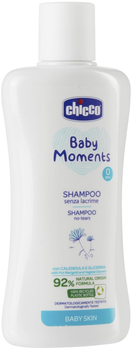 Набір Chicco Baby Moments Pink Шампунь 200 мл + Гель для купання 200 мл  + Мило 100 г + Косметичка (8058664138807)