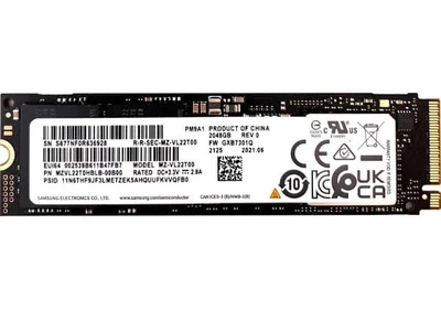 Накопитель SSD Samsung m.2 NVMe 2TB PM9A1 M.2 PCIe 4.0 x4 (MZVL22T0HBLB-00B00) Б/у