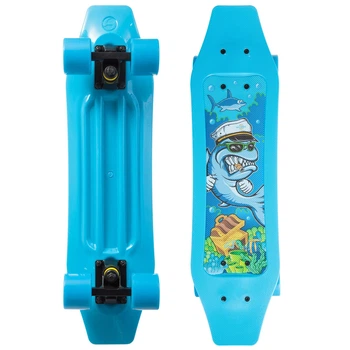 Скейтборд FISH Duckbill SP-Sport SK-418-6 блакитний