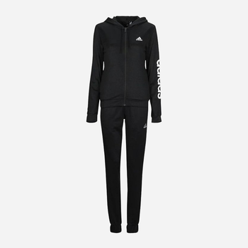 Komplet dresowy damski Adidas W Linear Track Suit HZ2258 L Czarny (4066752374932)