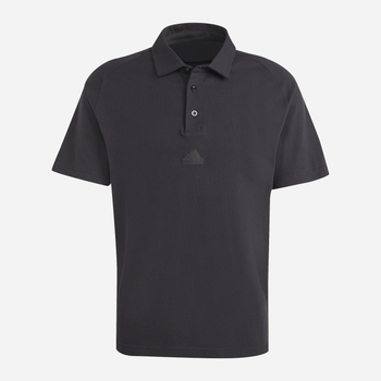 Koszulka polo męska Adidas Z.N.E. Premium Polo IA3124 S Czarna (4066763378417)