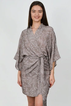 Халат Leinle 48(XL) Серый микс (97670)