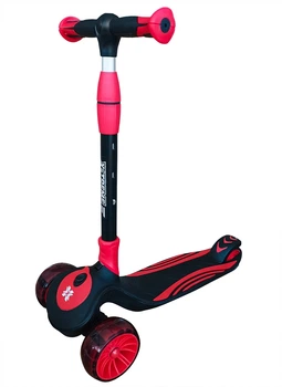 Самокат дитячий X-Treme KS-268 Чорний з червоним (BP133935)