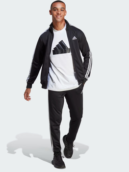 Спортивний костюм чоловічий Adidas 3Stripes Tricot Track Suit IC6747 2XL-Short Чорний (4065432655712)