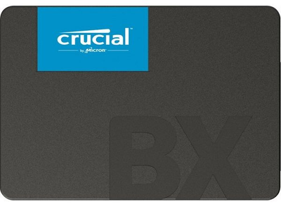 Твердотільний диск 2.5" 240GB Crucial BX500 SATA 3, 3D TLC, Read/Write 540/500 MB/s (CT240BX500SSD1)