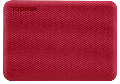 Жорсткий диск Toshiba Canvio Advance 1ТБ 2.5" USB 3.2 Червоний (HDTCA10ER3AA)