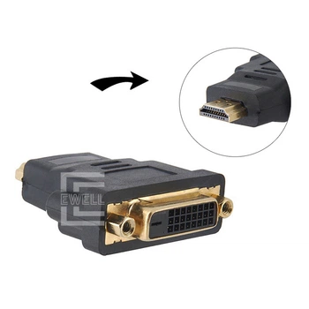 Адаптер Ewell DVI - HDMI F/M (EW616)