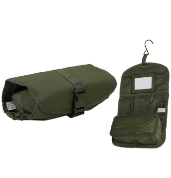 Сумка для туалетного приладдя MIL-TEC British Toilet Bag 26.5 x 16.5 см Olive