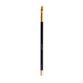Кисть плоская для окрашивания бровей Nikk Mole Golden Black №12