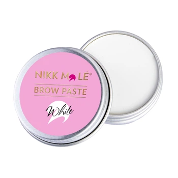 Паста для моделювання брів Nikk Mole White brow paste 15 г (BP01)