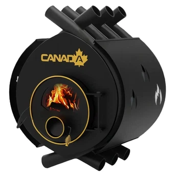 Булер'ян «Canada» classic «01» з термостійким склом «SCHOTT ROBAX» та захисний кожух
