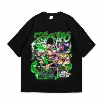 Футболка с принтом Аниме One Piece Zoro XL Черный Ф Ан008-Ч XL