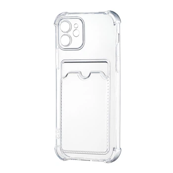 Чехол Clear Pocket Case Protected Camera iPhone 12 Прозрачный
