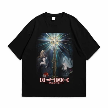 Футболка с принтом Аниме Death Note Light Yagami Ryuk S Черный Ф Ан027-Ч S