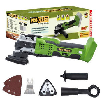 Акумуляторний реноватор Procraft PMT20 + АКБ та зарядне