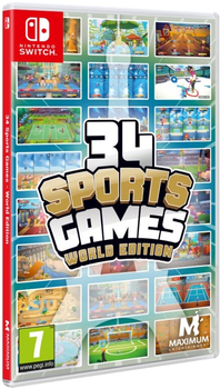 Гра Nintendo Switch 34 Sports Games World Edition (Картридж) (5016488141659)