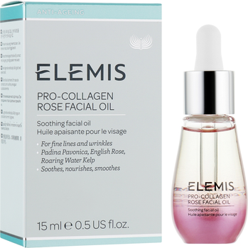 Олія для обличчя Elemis Pro-Collagen Rose Facial Oil 15 мл (0641628510290)