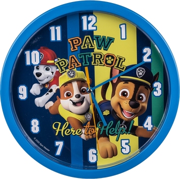 Zegar ścienny Paw Patrol 24 cm (5701719321435)