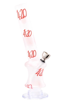 Бонг Atomic 4:20 белый 0212695-5 + Сетка