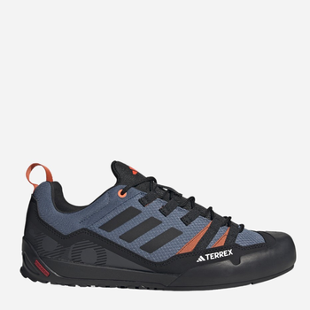 Чоловічі кросівки для треккінгу Adidas Terrex Swift Solo 2 IE6903 39.5 Сині/Чорні (4066746376577)