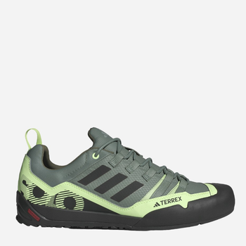 Чоловічі кросівки для треккінгу Adidas Terrex Swift Solo 2 IE8052 38 Зелені/Чорні (4066763514310)