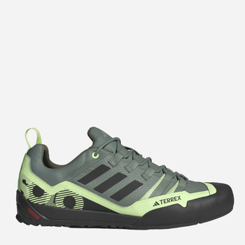 Buty sportowe trekkingowe męskie Adidas Terrex Swift Solo 2 IE8052 41.5 Zielony/Czarny (4066763514341)