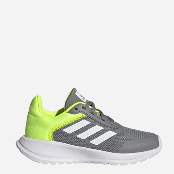 Buty sportowe młodzieżowe dla chłopca Adidas Tensaur Run 2.0 K IG1246 39.5 Szary/Jasnozielony (4066764140471)